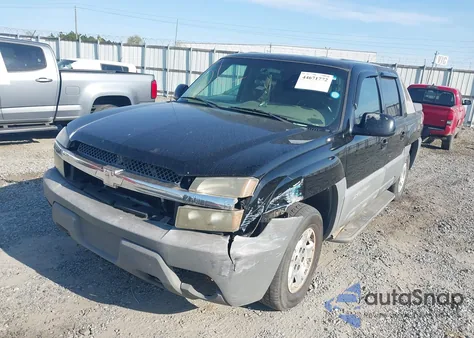 2002 Chevrolet Avalanche 1500 from USA, damaged, VIN 3GNEC13T82G114519